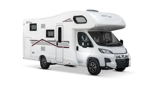 GiottiLine Wohnmobil Alkoven für 5 Personen